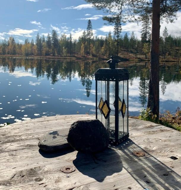 Off-Grid Cabin In Nattavaara Lapland Exterior foto