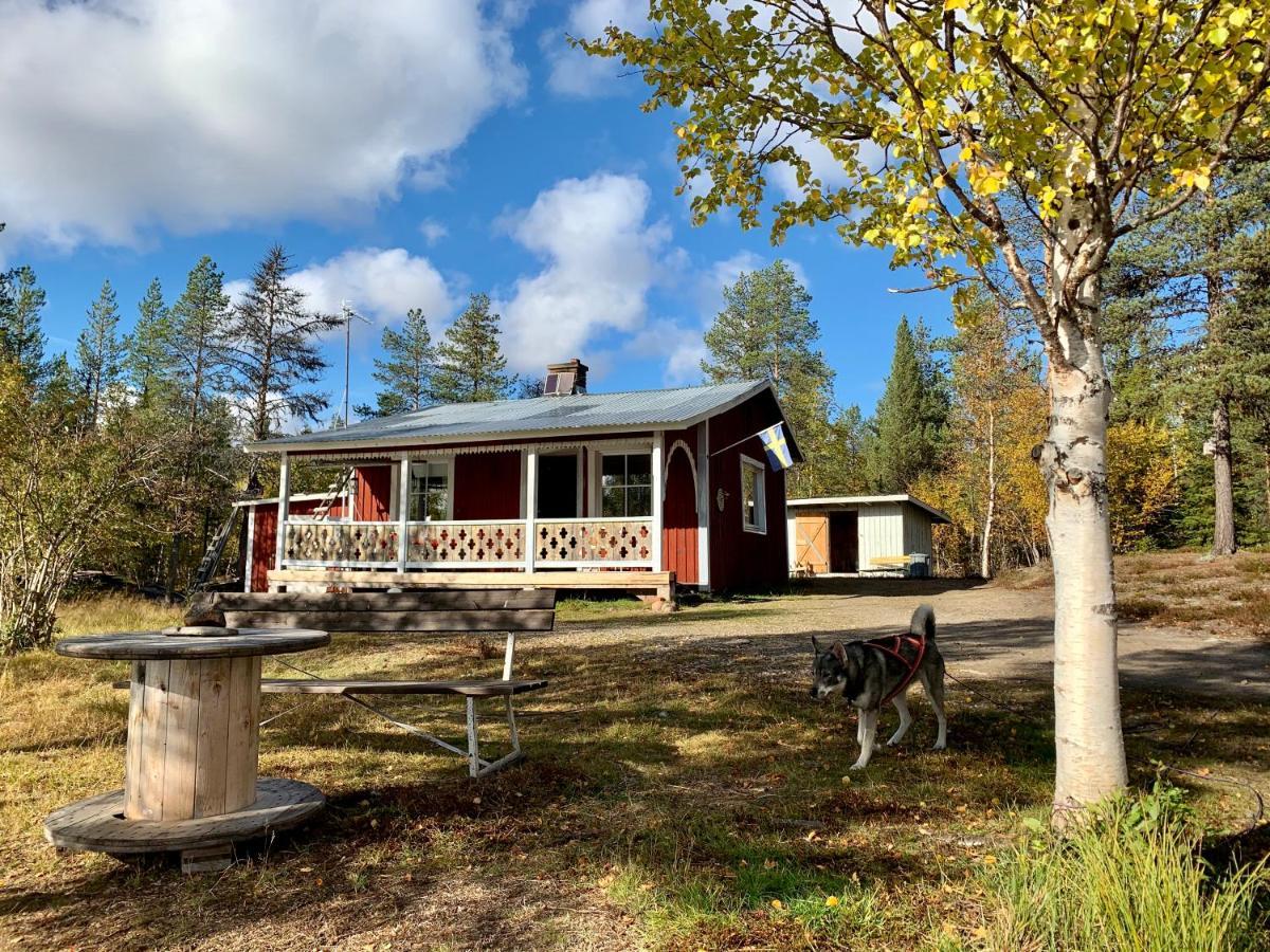 Off-Grid Cabin In Nattavaara Lapland Exterior foto
